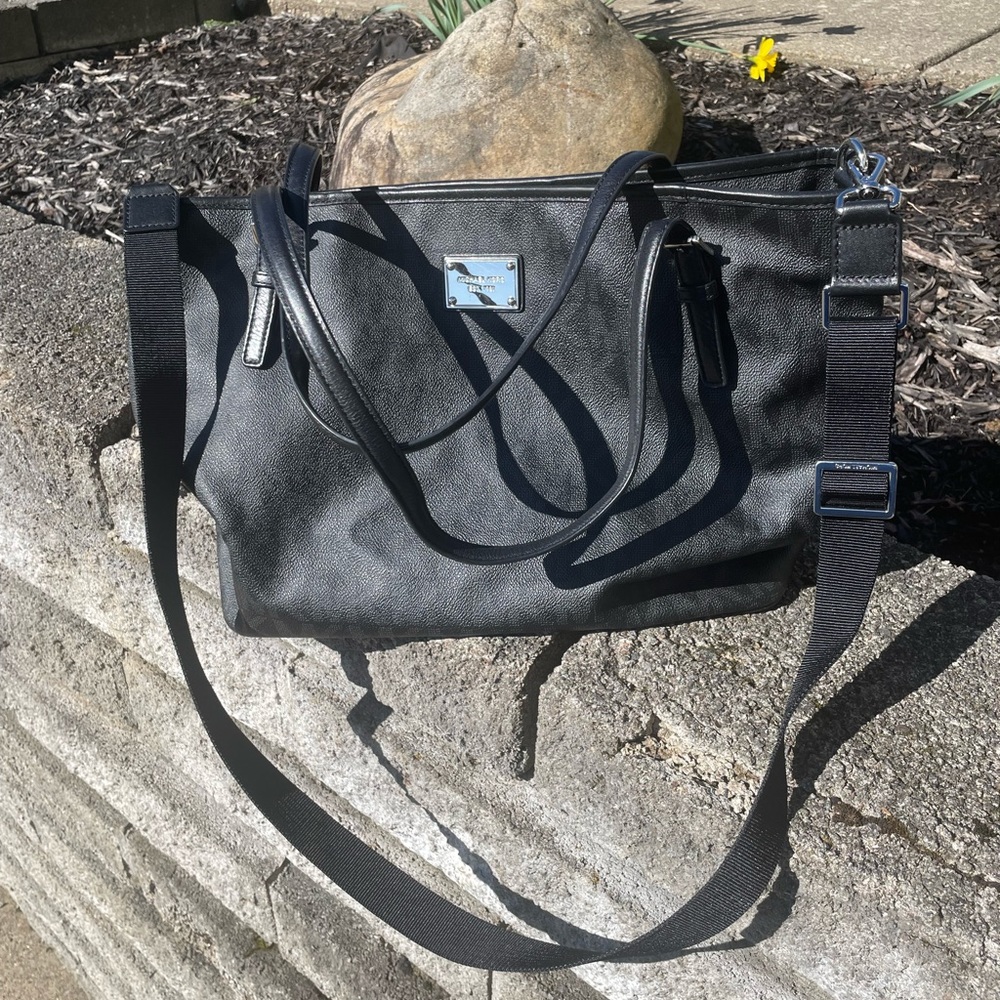 Black Michael Kors Diaper Bag Tote